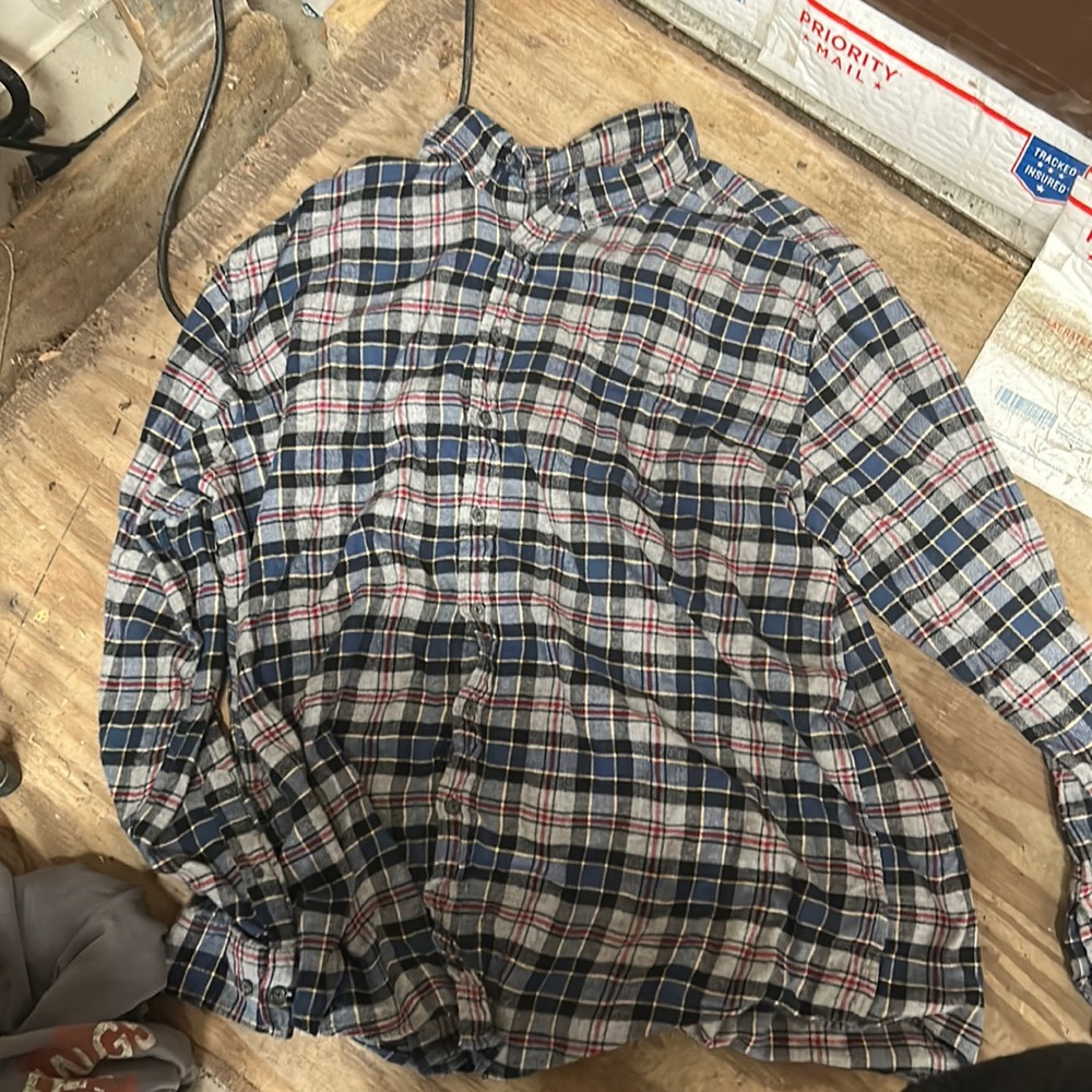 Men’s Flannel Long Sleeve Shirt